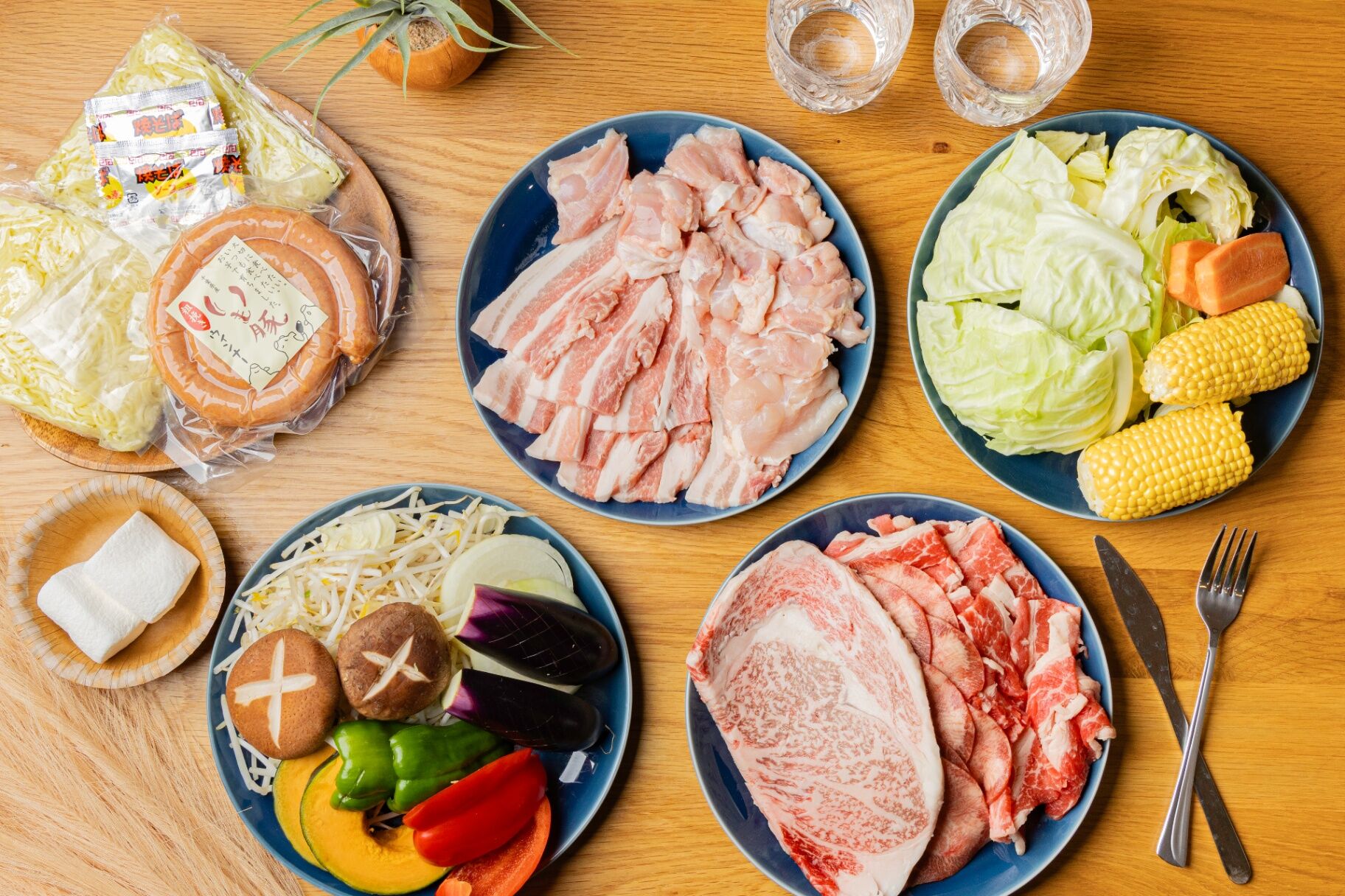 BBQ食材セットご注文可（木曜定休）
