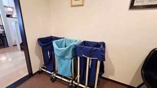 リネン回収エリア