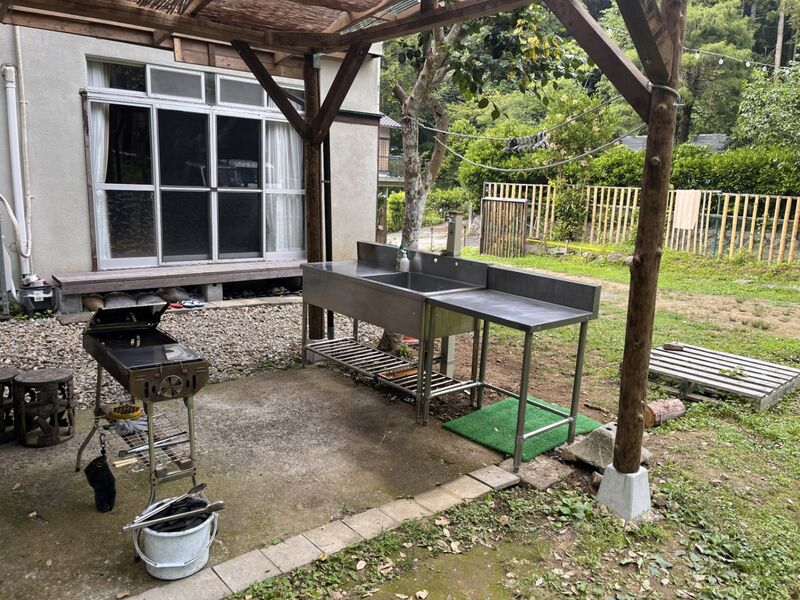 outside sink