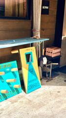 外用アクティビティもご用意しました!定番の輪投げに、海外で人気のコーンホールやモルックなど。