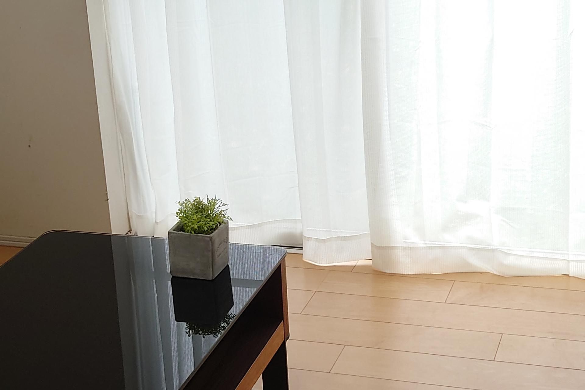 静かな午後、窓辺で過ごす贅沢な時間Bright comfy living room