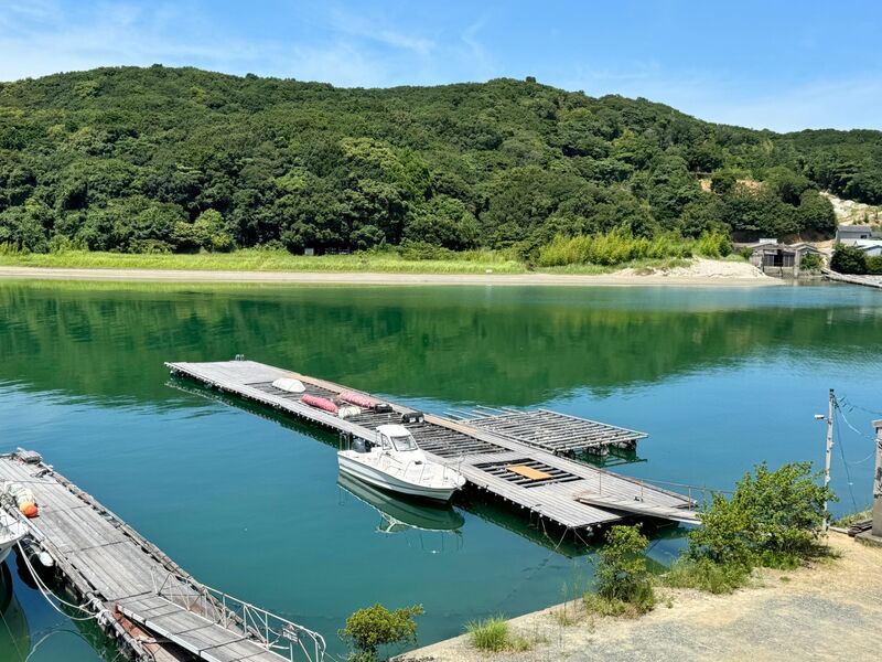 桟橋イカダ