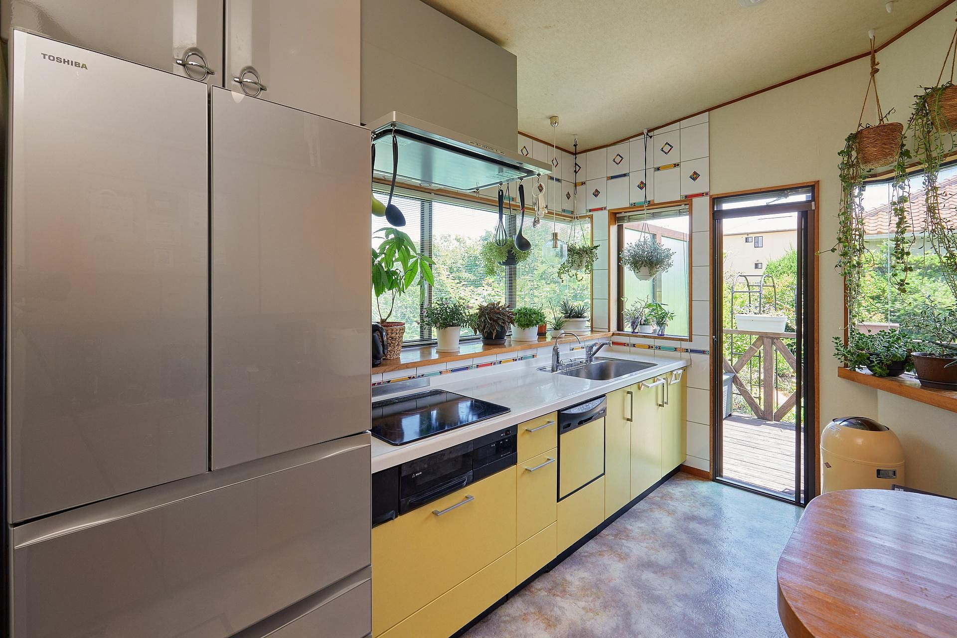 冷蔵庫とキッチン