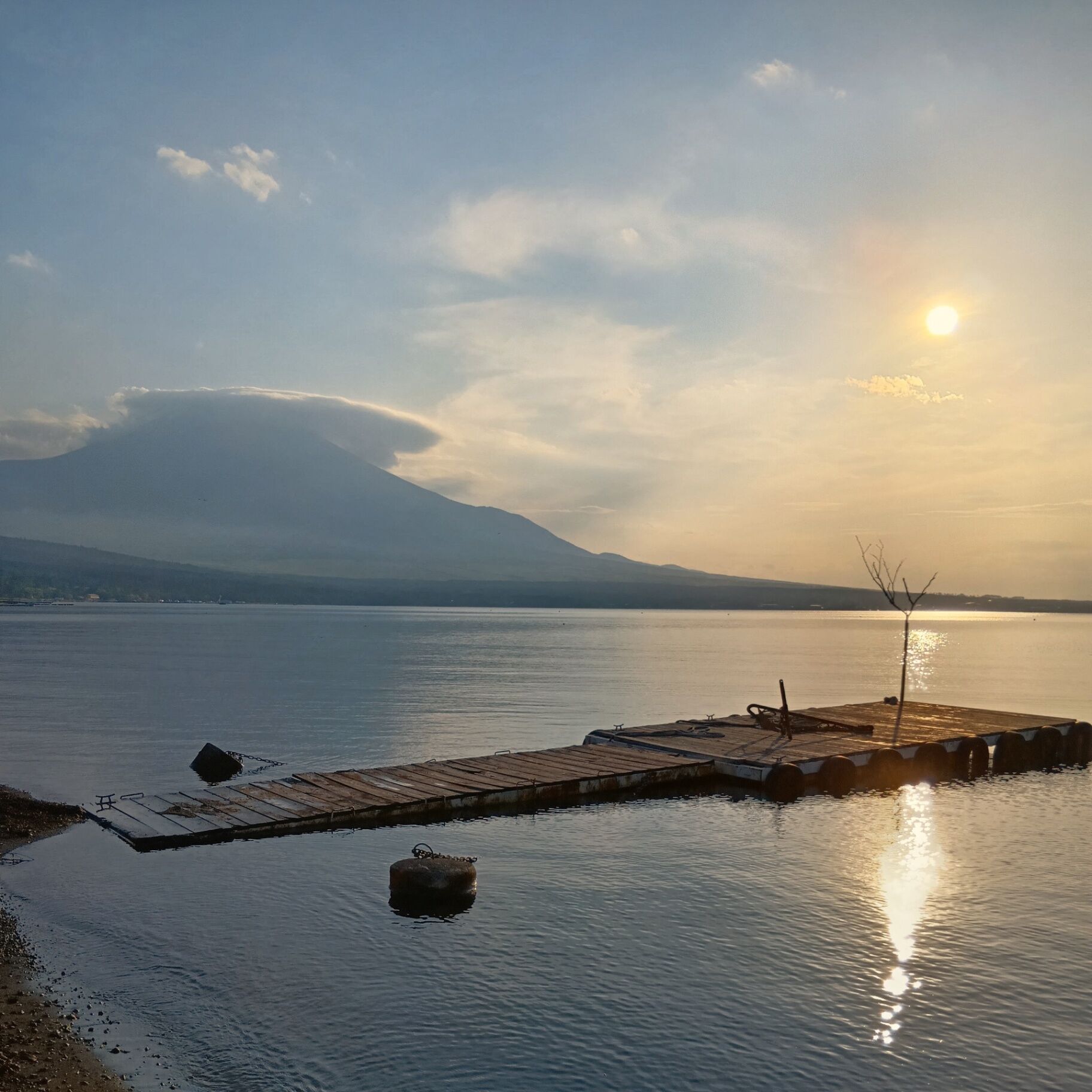 山中湖畔