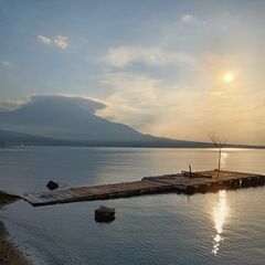 山中湖畔