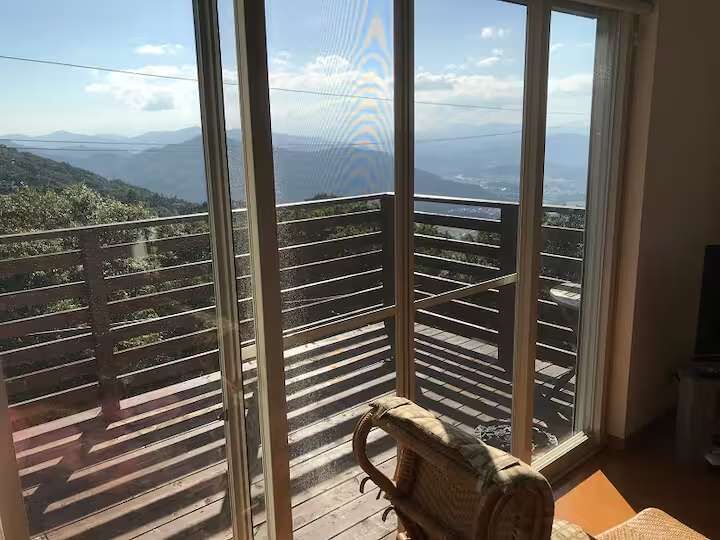 お部屋の中からも楽しめる南伊勢の雄大な景色