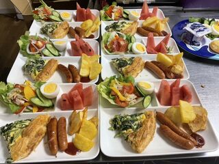 ある日の朝食