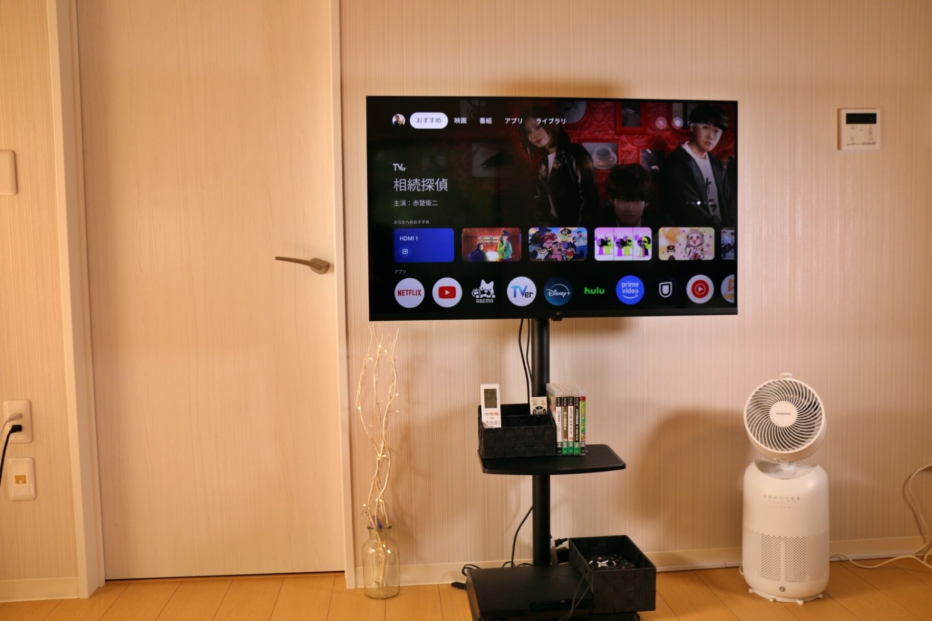 スマートテレビ（チューナレスなので地上波やBSは見られません）