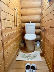 トイレもオールウッドです！