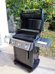 Weber BBQガスグリル。炭や着火剤不要です。食材のみお持ちください。