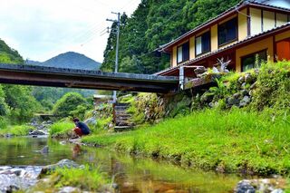 川からの宿