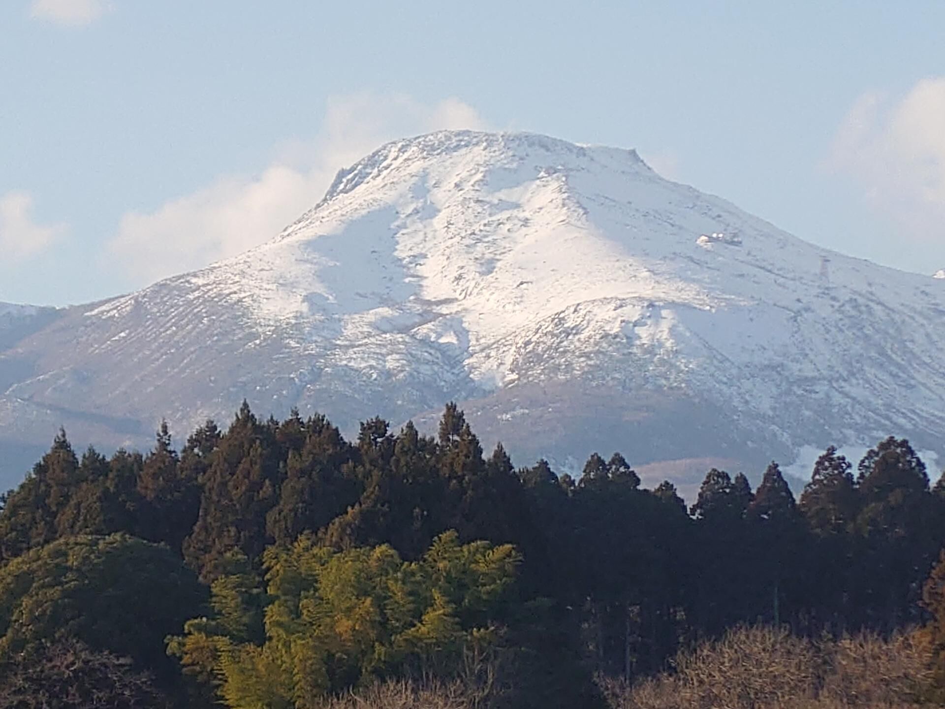 冬の那須岳　四季の風景が楽しめる、那須の自然環境Enjoy Nasu’s seasons