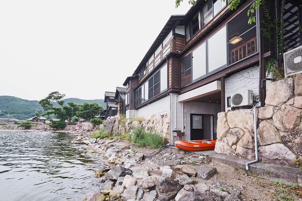 琵琶湖に直結！※ボートの貸し出しはしておりません。
