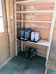 玄関:シューズラック