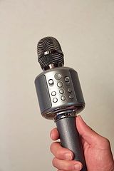 和室にあるハンディカラオケ、リビングでもお楽しみ頂けます。