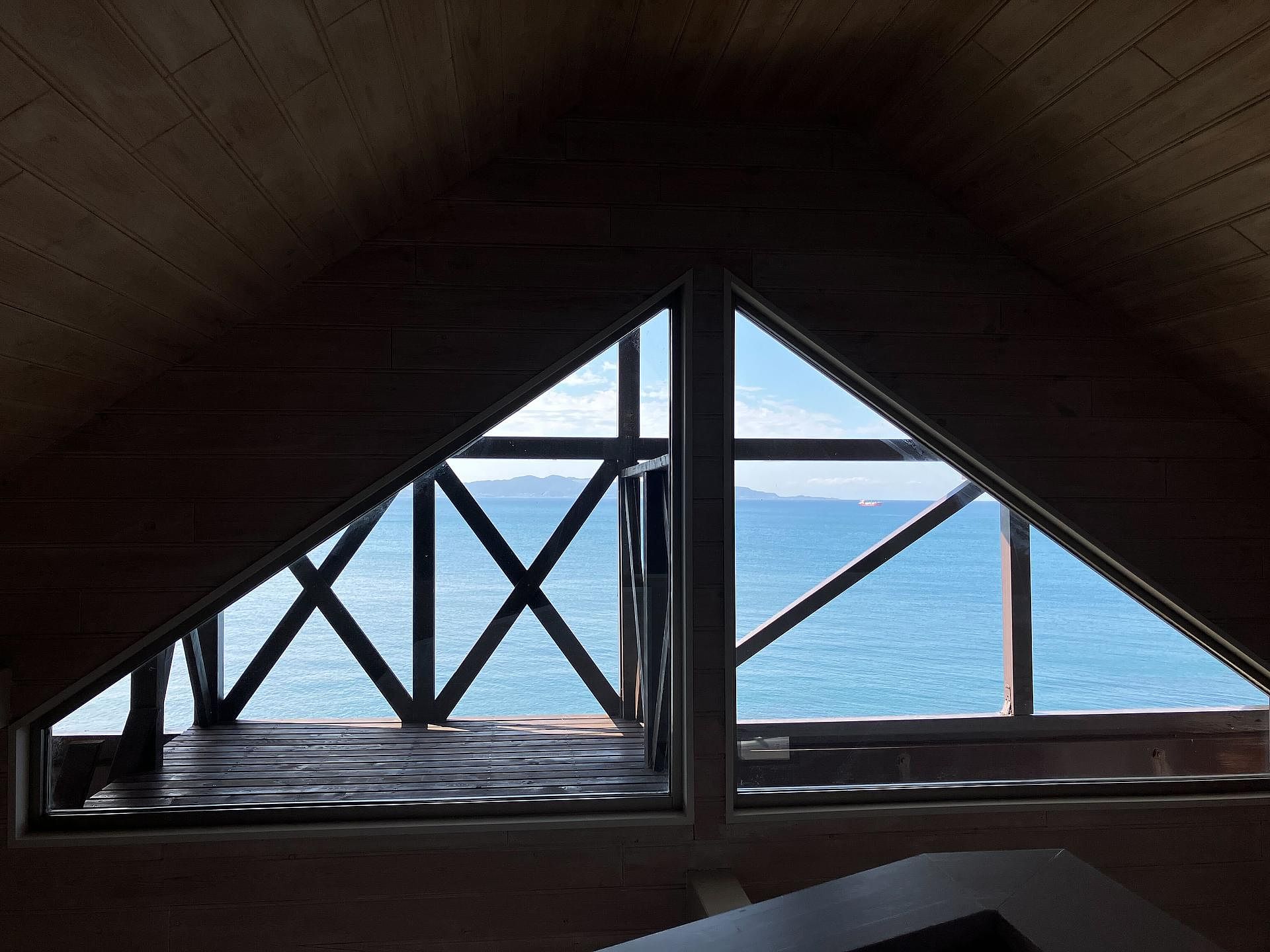 ロフトからもオーシャンビュー