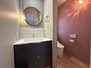 3Fトイレと洗面所。トイレは各階にあります。(計5ケ所)