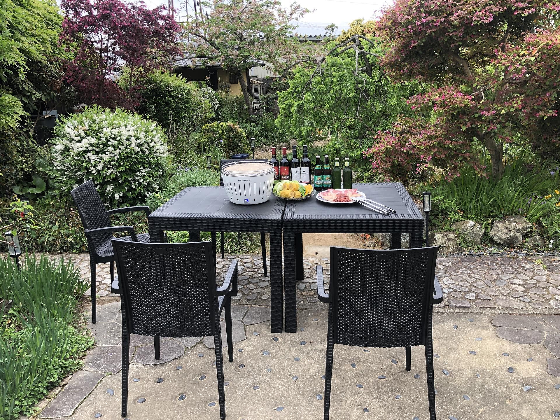 共有庭園部（BBQテラス席）