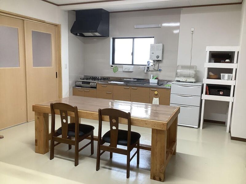 台所(新装した調理場を使っていただきます)