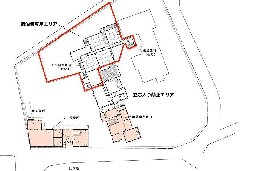 建物配置図