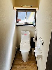 トイレはウォシュレット付きです