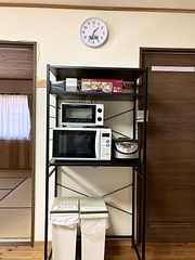 電子レンジ、トースター、炊飯器