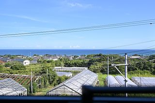 張り出しから見える大海原。アサヒがをご覧いただけます。